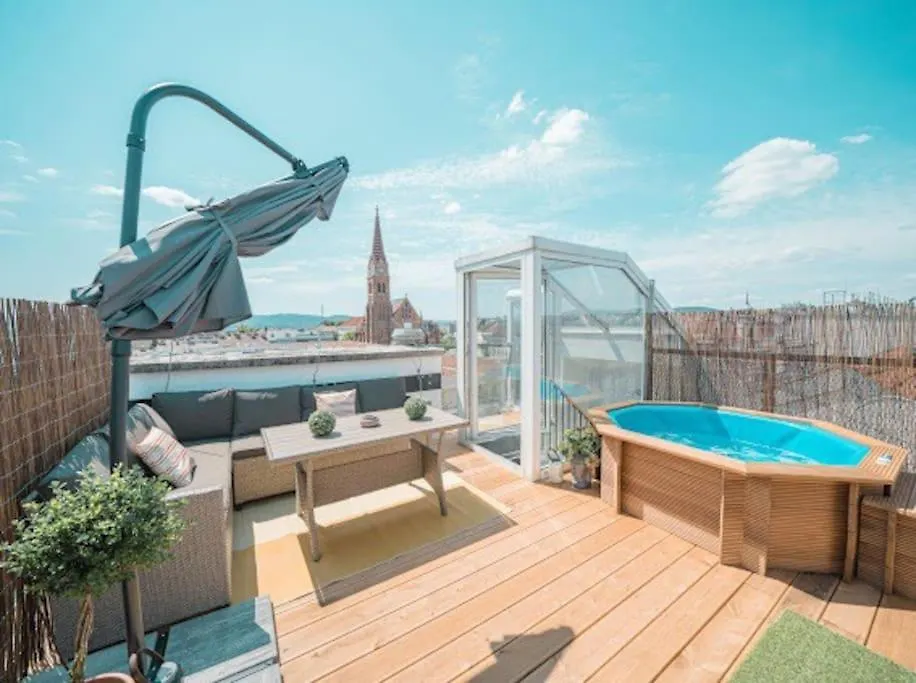 Boho Dream Penthouse /Whirlpool Apartment Vienna Austria